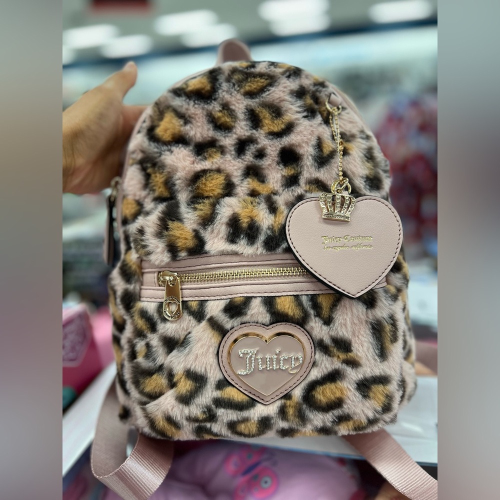 Juicy Couture Pink Cheetah Backpack